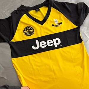 Yellow and Black Jeep Graphic T-Shirt